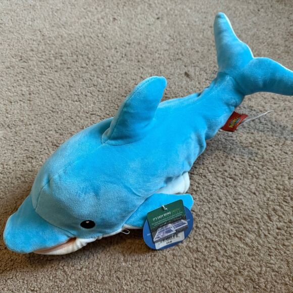 Adventure Planet Dolphin Plush Stuffed Animal - Picture 2 of 6
